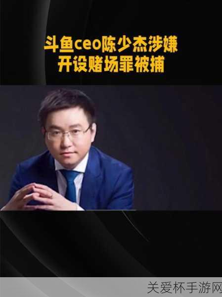 斗鱼CEO陈少杰被捕风波，手游玩家视角下的深度剖析