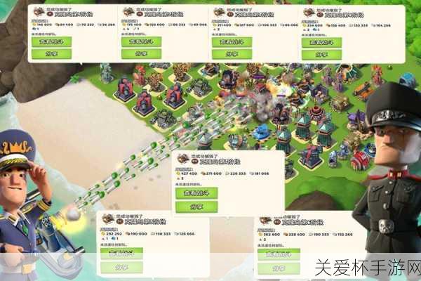 海滩混战 Boom Beach 全开世界地图分享，热门游戏攻略秘籍大揭秘